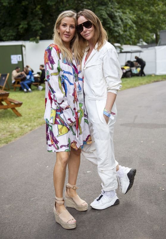 Ellie Goulding and Stella McCartney - Wireless Festival in London 07/07/2019