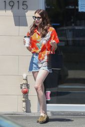 Emma Roberts - Grocery Shopping in Los Angeles 07/21/2019