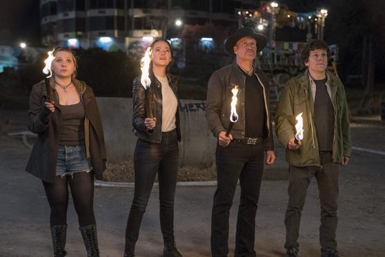 Emma Stone, Abigail Breslin and Zoey Deutch – “Zombieland: Double Tap” Photos and...