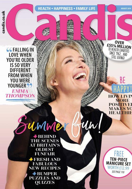 Emma Thompson - Candis Magazine July 2019 Issue