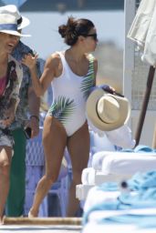 Eva Longoria in Swimsuit - Marbella 07/10/2019