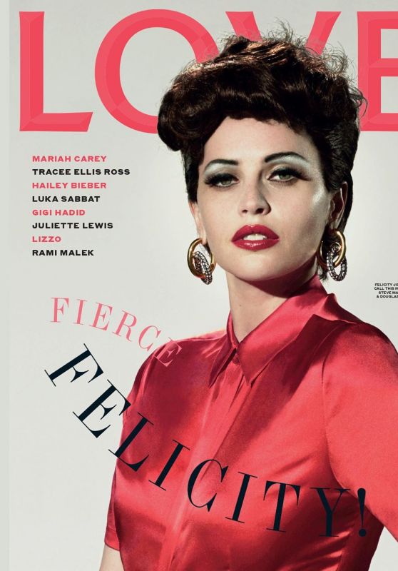 Felicity Jones - LOVE Magazine August 2019 Cover