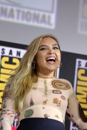 Florence Pugh - Marvel Panel at Comic-con 2019 in San Diego 07/20/2019