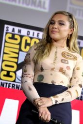 Florence Pugh - Marvel Panel at Comic-con 2019 in San Diego 07/20/2019