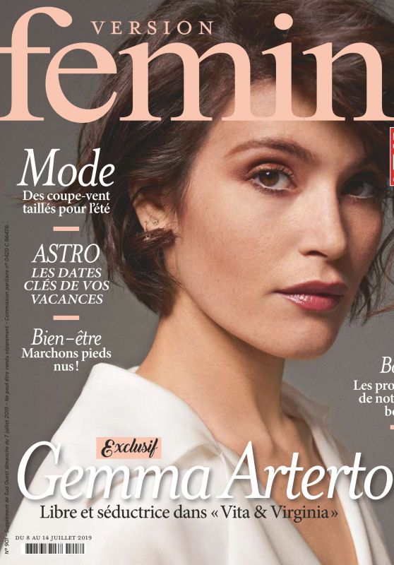 Gemma Arterton - Femina Magazine July/August 2019 Issue