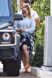 Hilary Duff - Out in Studio City 07/11/2019