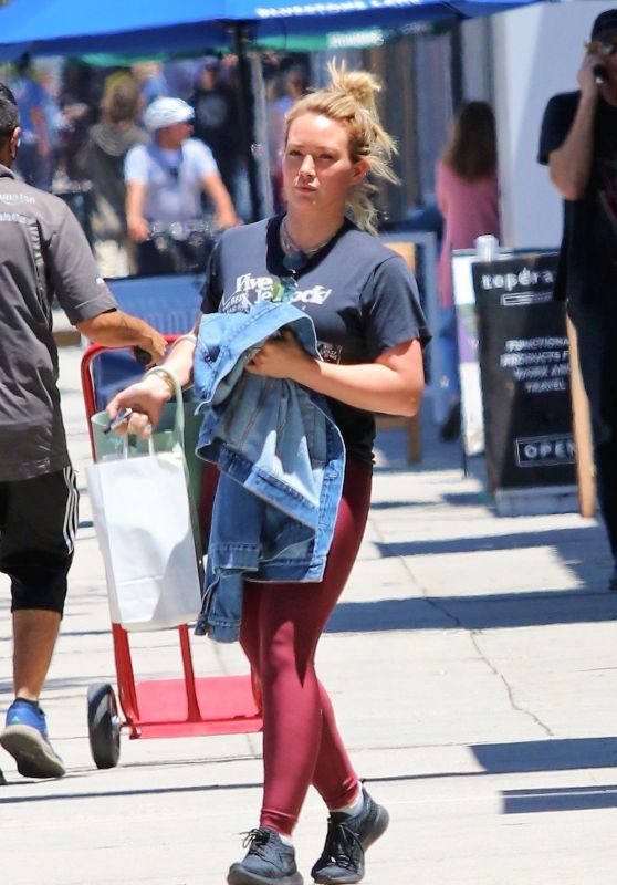 Hilary Duff - Shopping in Studio City 07/15/2019