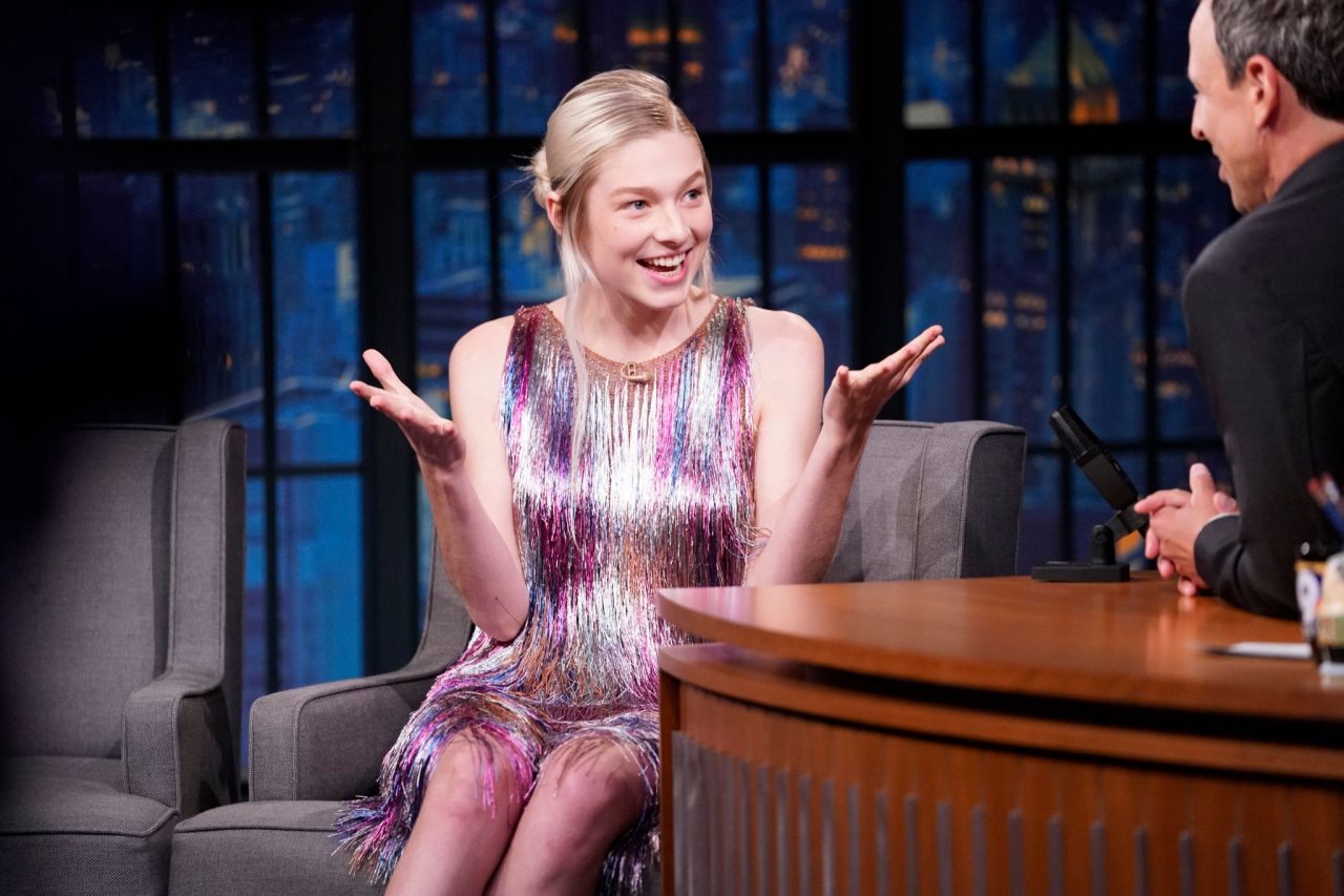 Hunter Schafer - Appeared on Late Night with Seth Meyers 07/23/2019.