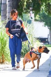 Isabela Moner - Walking Her Dog in West Hollywood 07/17/2019