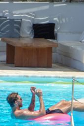 Izabel Goulart in a Bikini at the Pool on Mykonos Island 07/03/2019