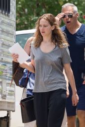 Jennifer Lawrence on the Set of Untitled Lila Neugebauer Project in New Orleans 07/04/2019