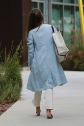 Jessica Alba Cute Style - Heading to Her Office in LA 07/09/2019