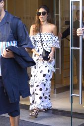 Jessica Alba - Leaving The Edition Hotel in NYC 07/15/2019