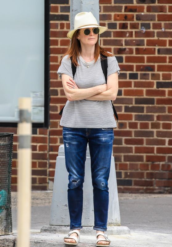 Julianne Moore - Out in NYC 07/13/2019