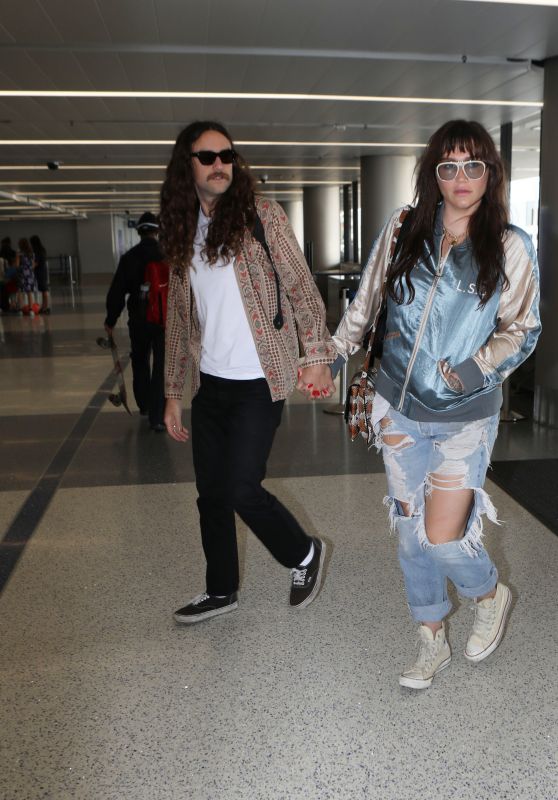 Kesha at LAX Airport in LA 07/04/2019
