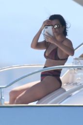 Kourtney Kardashian in a Bikini on the Yacht – Sardinia 07/30/2019 (more pics)