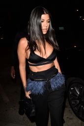 Kourtney Kardashian Night Out Style 07/10/2019