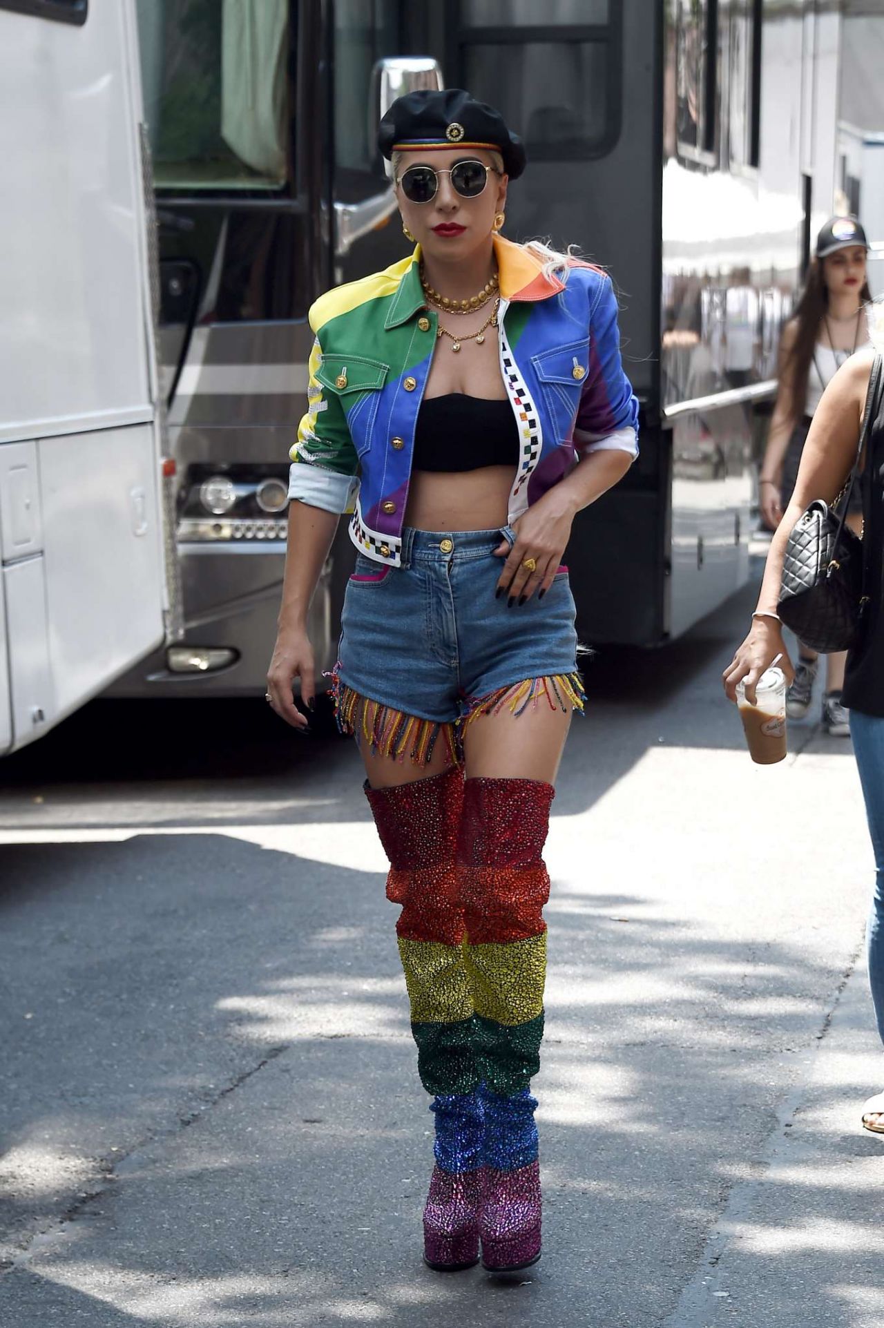 Lady Gaga - Arriving for World Pride Day Event in NYC 06/29/2019 ...