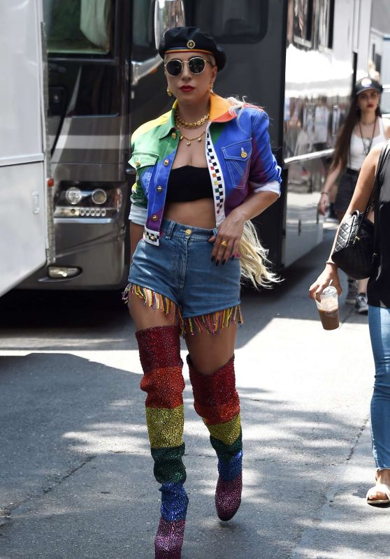 Lady Gaga - Arriving for World Pride Day Event in NYC 06/29/2019