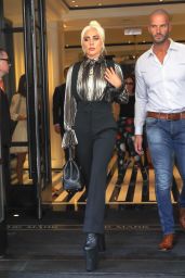Lady Gaga Style - Leaves the The Mark Hotel in NYC 07/02/2019
