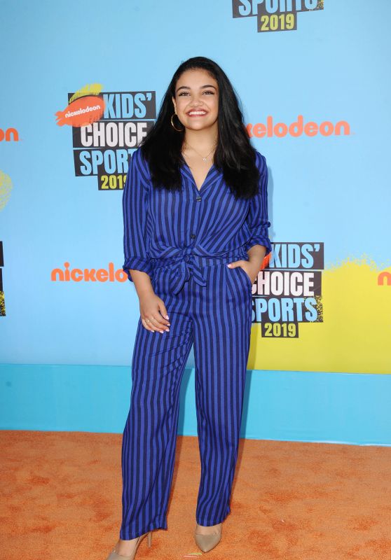 Laurie Hernandez – Nickelodeon Kids’ Choice Sports Awards 2019 in Santa Monica
