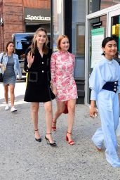 Liana Liberato, Haley Ramm and Brianne Tju - Arriving at BUILD Series in NYC 07/15/2019