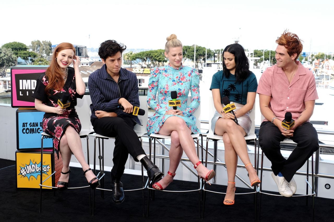 Lili Reinhart, Camila Mendes and Madelaine Petsch – #IMDboat at SDCC