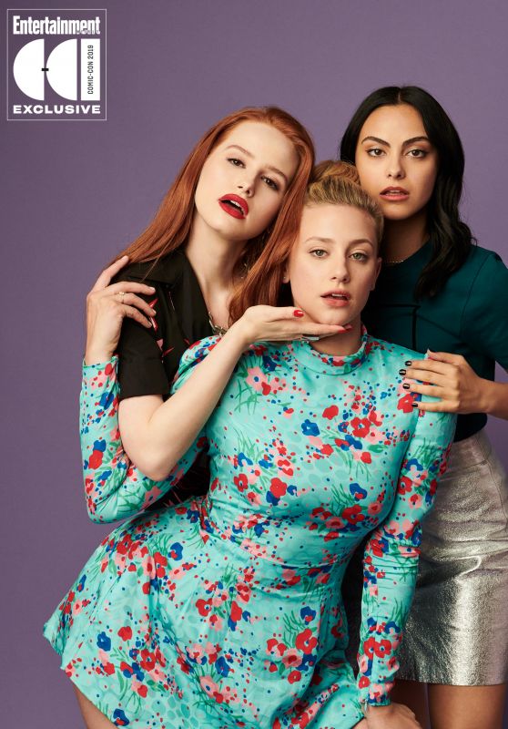Lili Reinhart, Camila Mendes and Madelaine Petsch - Photoshoot Entertainment Weekly Comic Con 07/20/2019