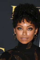 Logan Browning – “The Lion King” Premiere in Hollywood