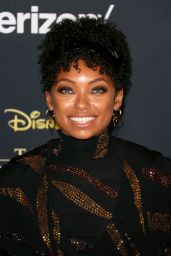 Logan Browning – “The Lion King” Premiere in Hollywood