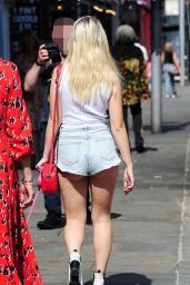 Lottie Moss - Out With Her Dog in London 07/17/2019