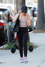 Lucy Hale - Heading to the Gym in Studio City 07/18/2019