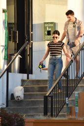 Lucy Hale - Picking up Elvis in LA 07/12/2019
