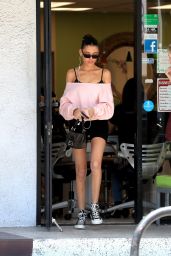 Madison Beer - Leaving a Nail Salon in West Hollywood 07/12/2019