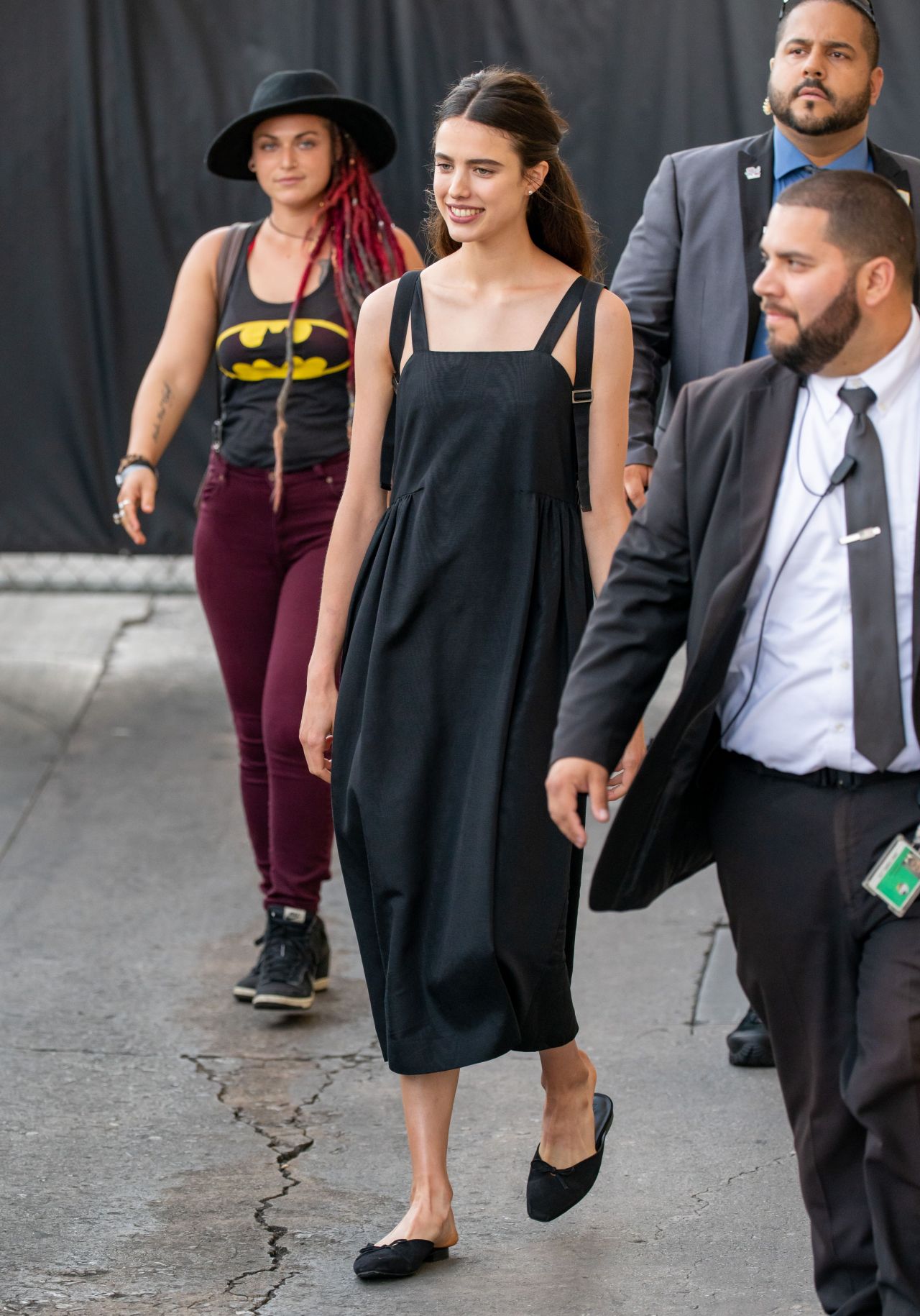 Margaret Qualley - Visits Jimmy Kimmel Live! in Hollywood 07/24/2019