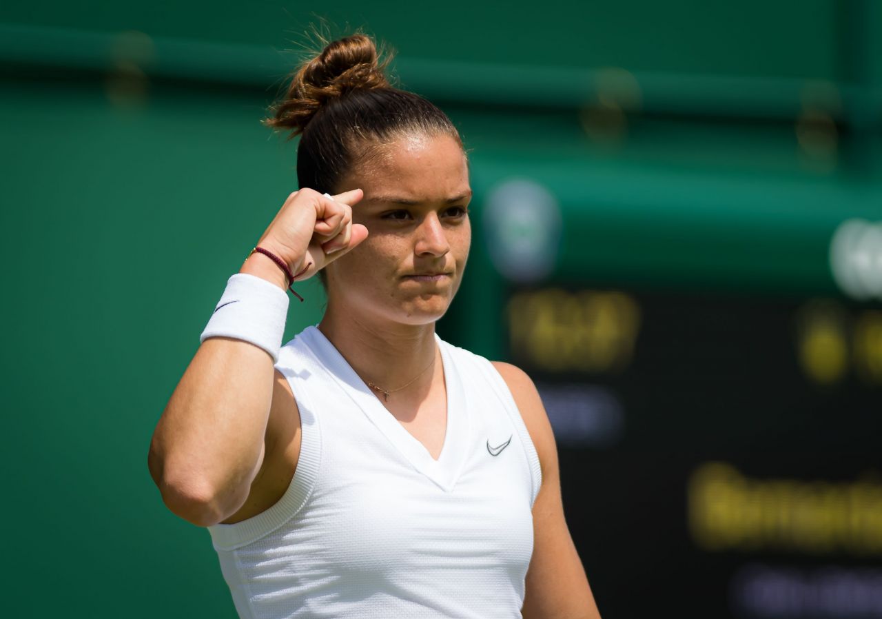 Maria Sakkari Wimbledon Tennis Championships 07/01/2019 • CelebMafia