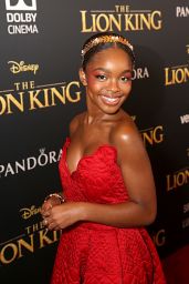 Marsai Martin – “The Lion King” Premiere in Hollywood