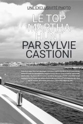 Martha Hunt - Photo France July/September 2019 Issue