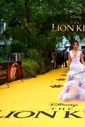 Maya Jama – “The Lion King” Premiere in London