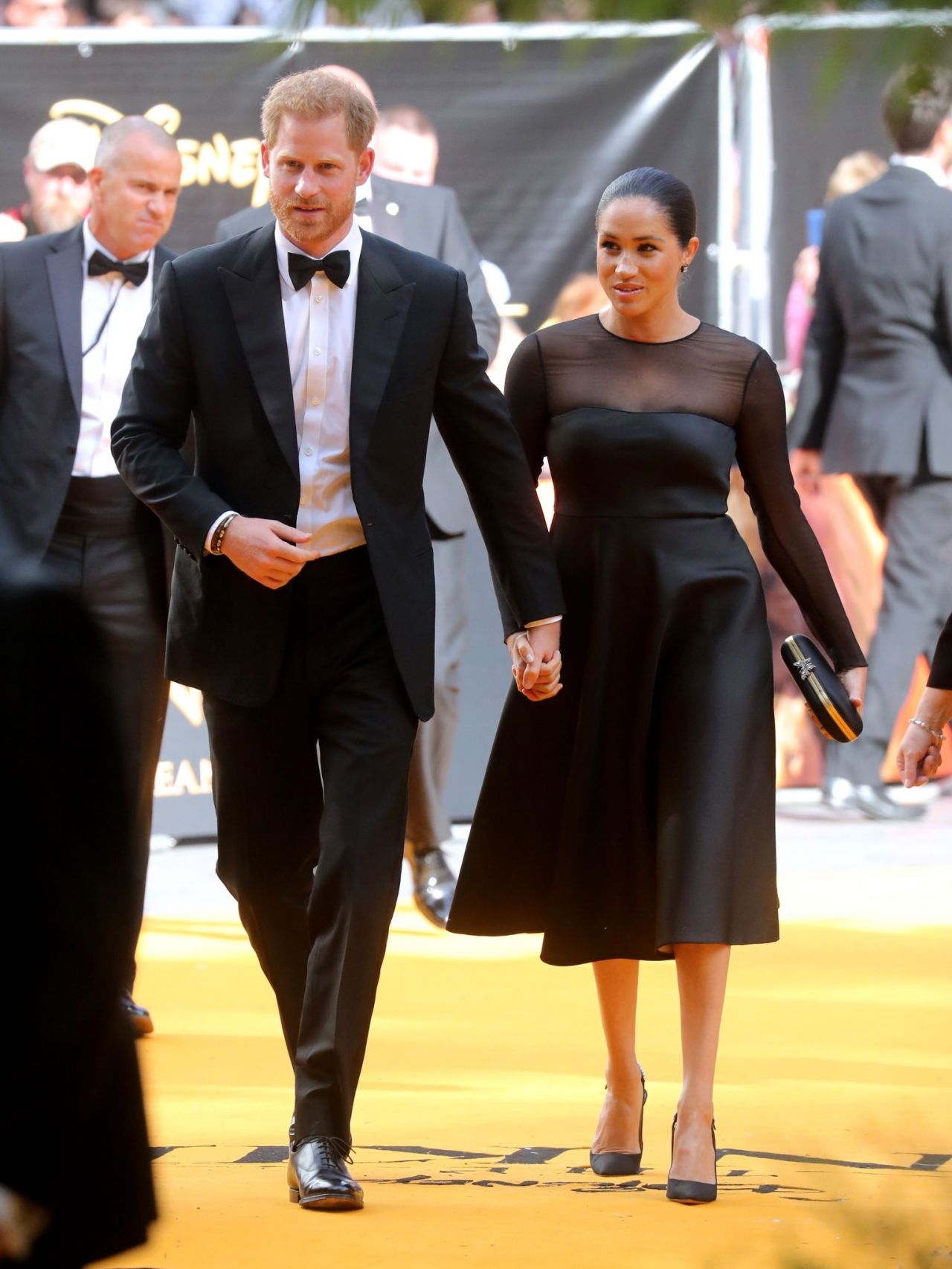 Meghan Markle and Prince Harry – “The Lion King” Premiere in London ...