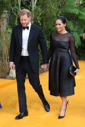 Meghan Markle and Prince Harry – “The Lion King” Premiere in London