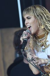 Miley Cyrus - Performs on the Pyramid - Glastonbury Festival 06/30/2019