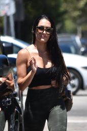 Nikki Bella in Tights - Shops in West Hollywood 07/27/2019