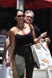 Nikki Bella in Tights - Shops in West Hollywood 07/27/2019