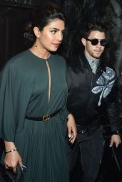 Priyanka Chopra and Nick Jonas – Christian Dior Haute Couture F/W 19/20 Show in Paris