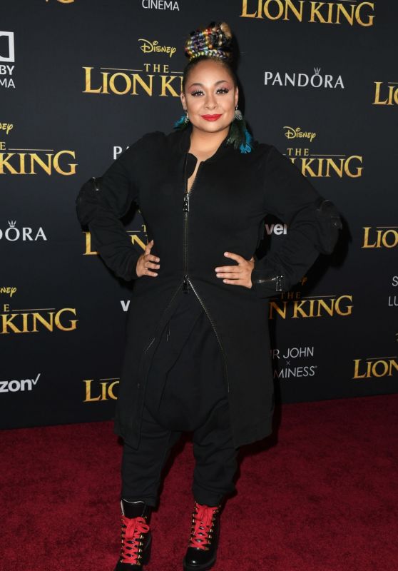 Raven Symone – “The Lion King” Premiere in Hollywood