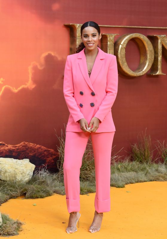 Rochelle Humes – “The Lion King” European Premiere in London