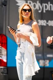 Romee Strijd - Out in NYC 07/29/2019