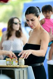 Roselyn Sanchez - Shopping at the Farmers Markert in Studio City 07/28/2019