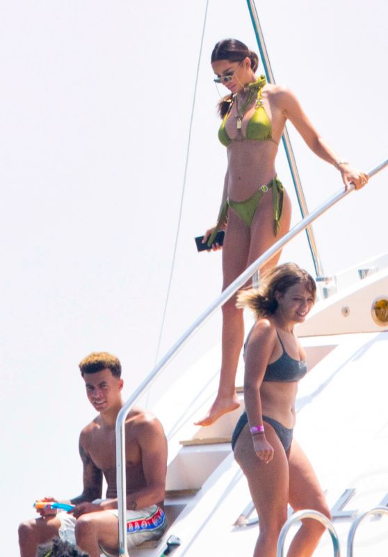 Ruby Mae in a Bikini on a Yacht in Saint Tropez 07/07/2019